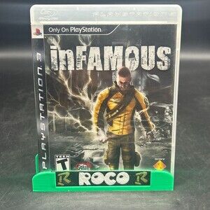 inFAMOUS PS3 Sucker Punch (Sony PlayStation 3, 2009) Complete W/ Manual